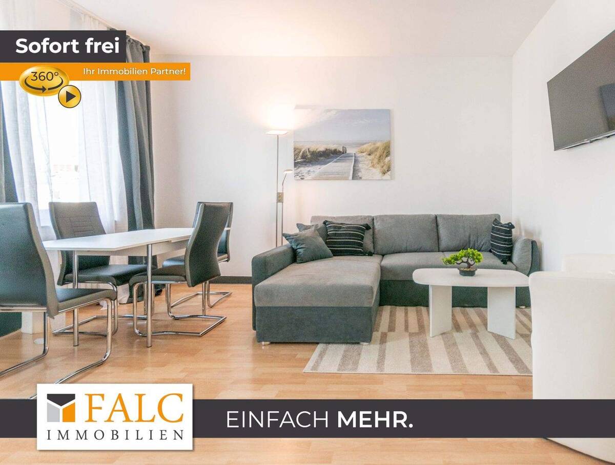 Business-Apartment mit Umsatzsteuerausweis / Kurzzeitvermietung – 45127 Essen – Bild 1 von 9
