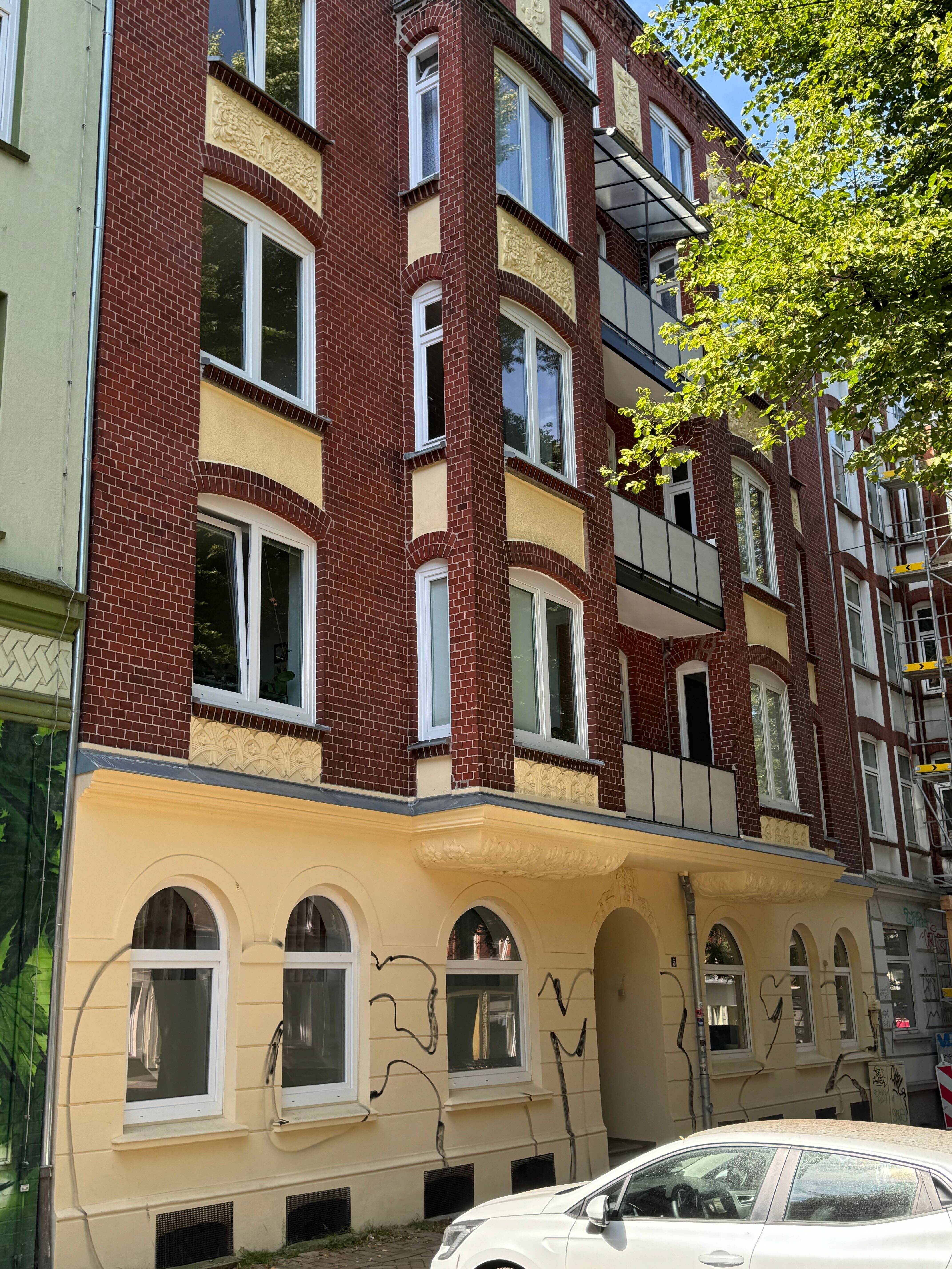 Sonderpreis Musterwohnung - gehoben modernisierte 2-Zi., stilvoller Altbau, beliebte, ruhige City-Lage - Steuervorteile möglich – Kiel – Vorschaubild 3