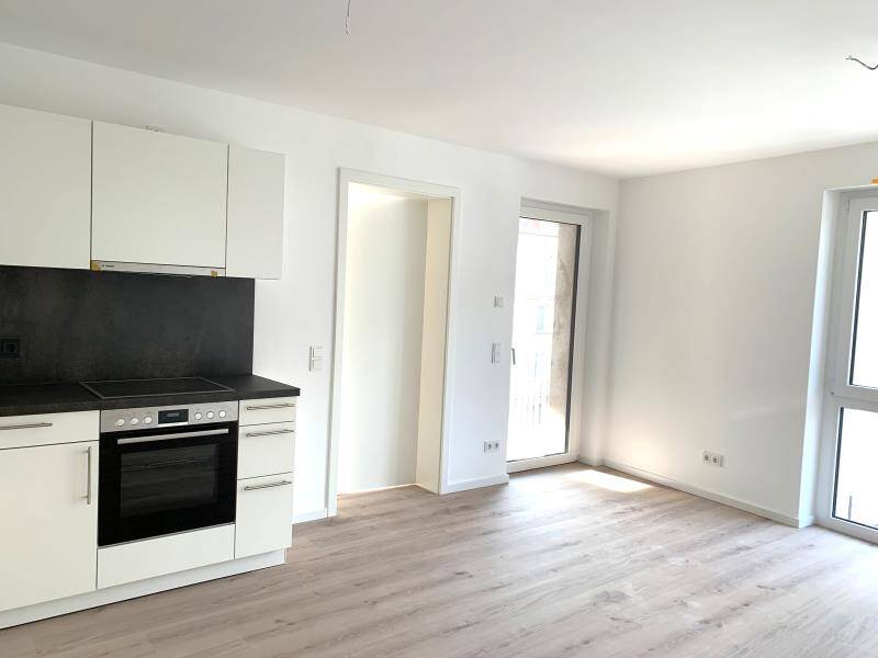 N-Schweinau: Erstbezug! Modern und lichtdurchflutet - 2-Zi-Whg (3.OG) mit EBK, Balkon, Aufzug – Nürnberg – Vorschaubild 2