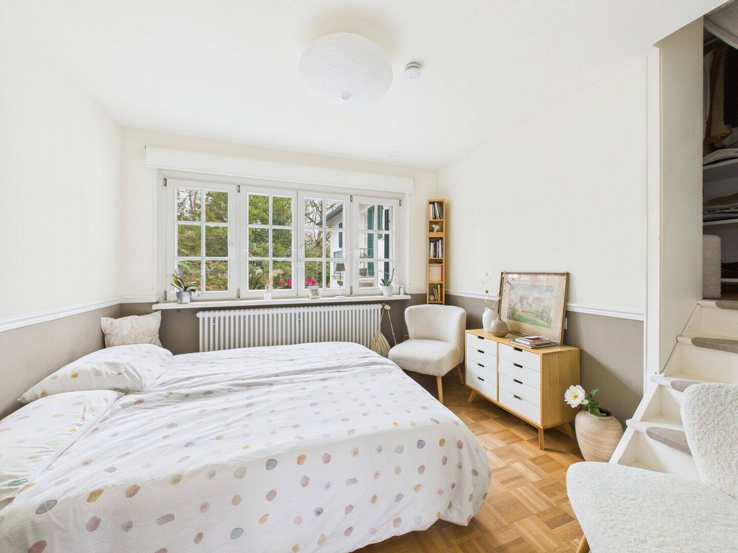 Exklusive Altbauwohnung mit Balkon, Gartenanteil und eigenem Stellplatz – Wiesbaden – Vorschaubild 9
