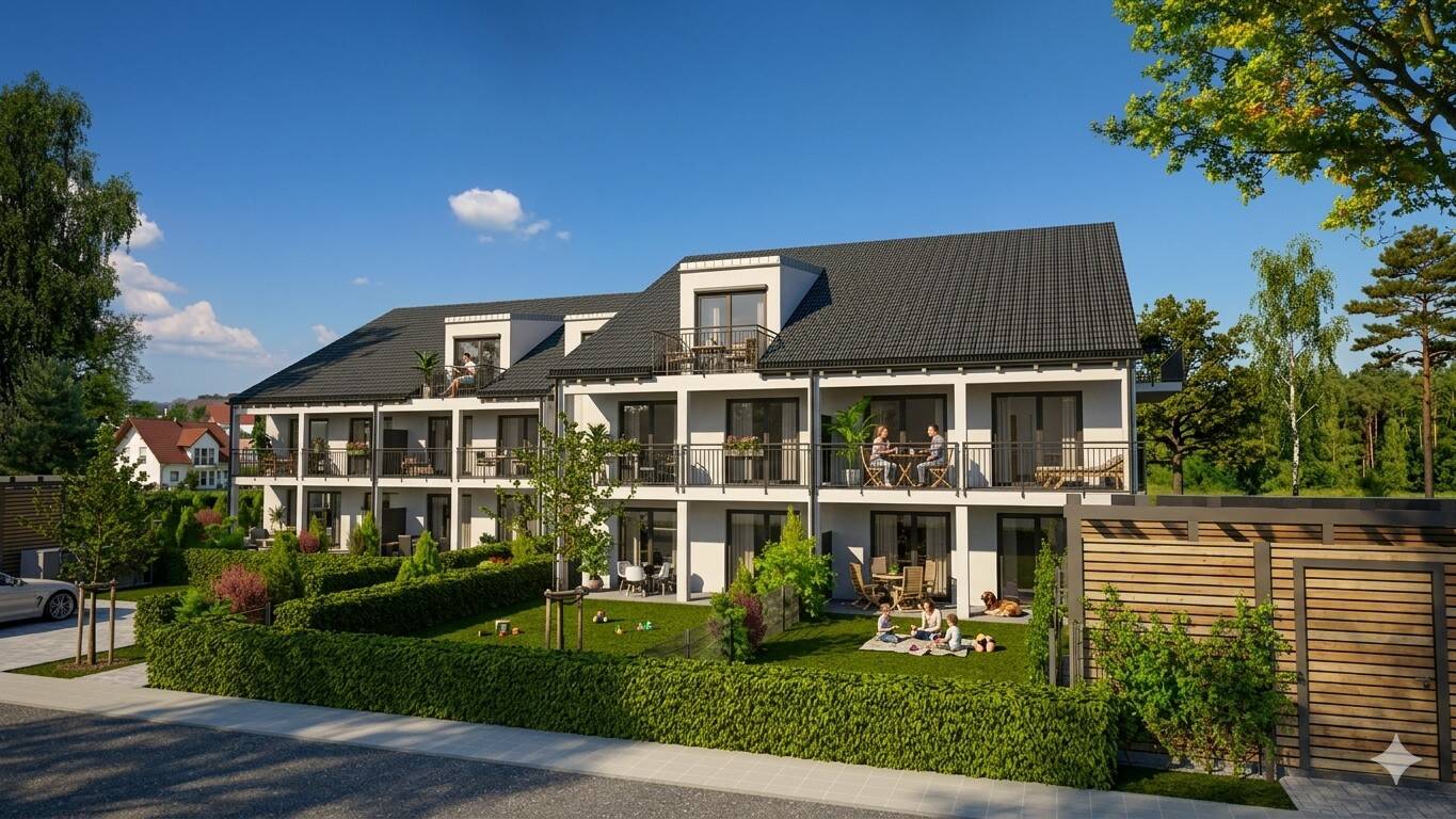 2 Zimmer OG Wohnung mit Nordbalkon – Garching bei München – Vorschaubild 4