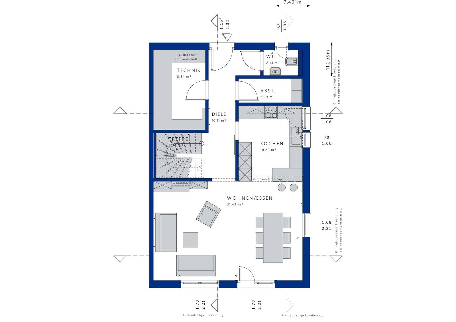 Neubau: Einfamilienhaus mit Grundstück in Rheinfelden-Nollingen: Ihr Rundum-Sorglos-Paket fürs Eigenheim – Rheinfelden (Baden) – Vorschaubild 3