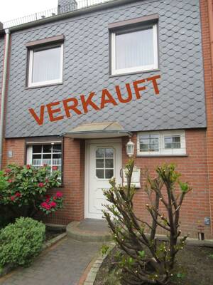 Kattenesch …schmuckes RH mit Garage und idyllischen Garten... begehrte Wohnlage „Links der Weser„