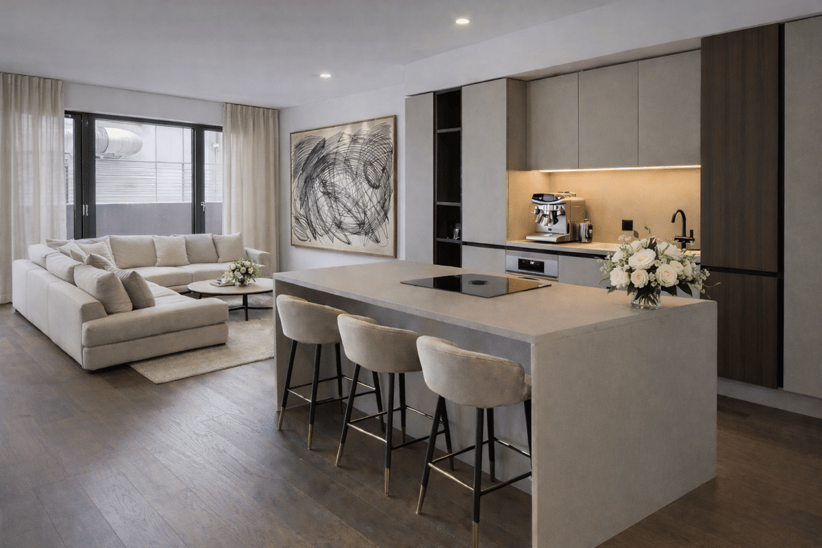 - courtagefrei - Urbanes Apartment mit Gemeinschafts-Office, Fitnessstudio, Dachterrasse uvm. – 20457 Hamburg – Bild 1 von 9