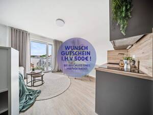Get a 500 € gift card: Furnished 2-Room Unit with All-In Rent! – 39106 Magdeburg – Vorschaubild 1