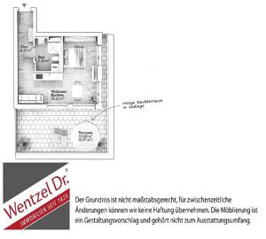 Single-Apartment mit Dachterrasse zur Miete in der Bremer Neustadt - Wentzel Dr. – 28201 Bremen – Vorschaubild 8