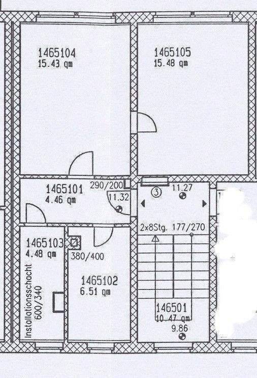 Wäre das was? Helle Zwei-Zimmer-Wohnung – Chemnitz – Vorschaubild 8