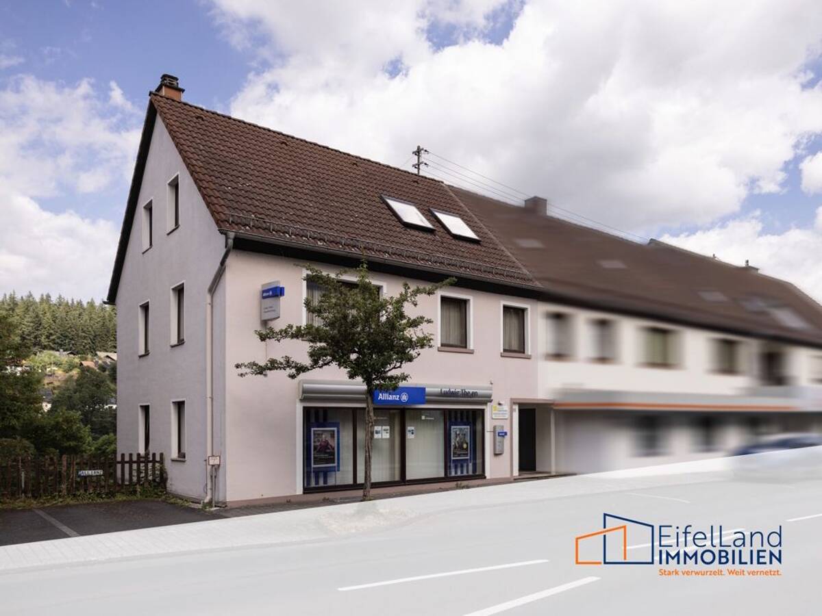 Wohn- und Geschäftshaus in verkehrsgünstiger Lage – 54584 Jünkerath – Bild 1 von 9
