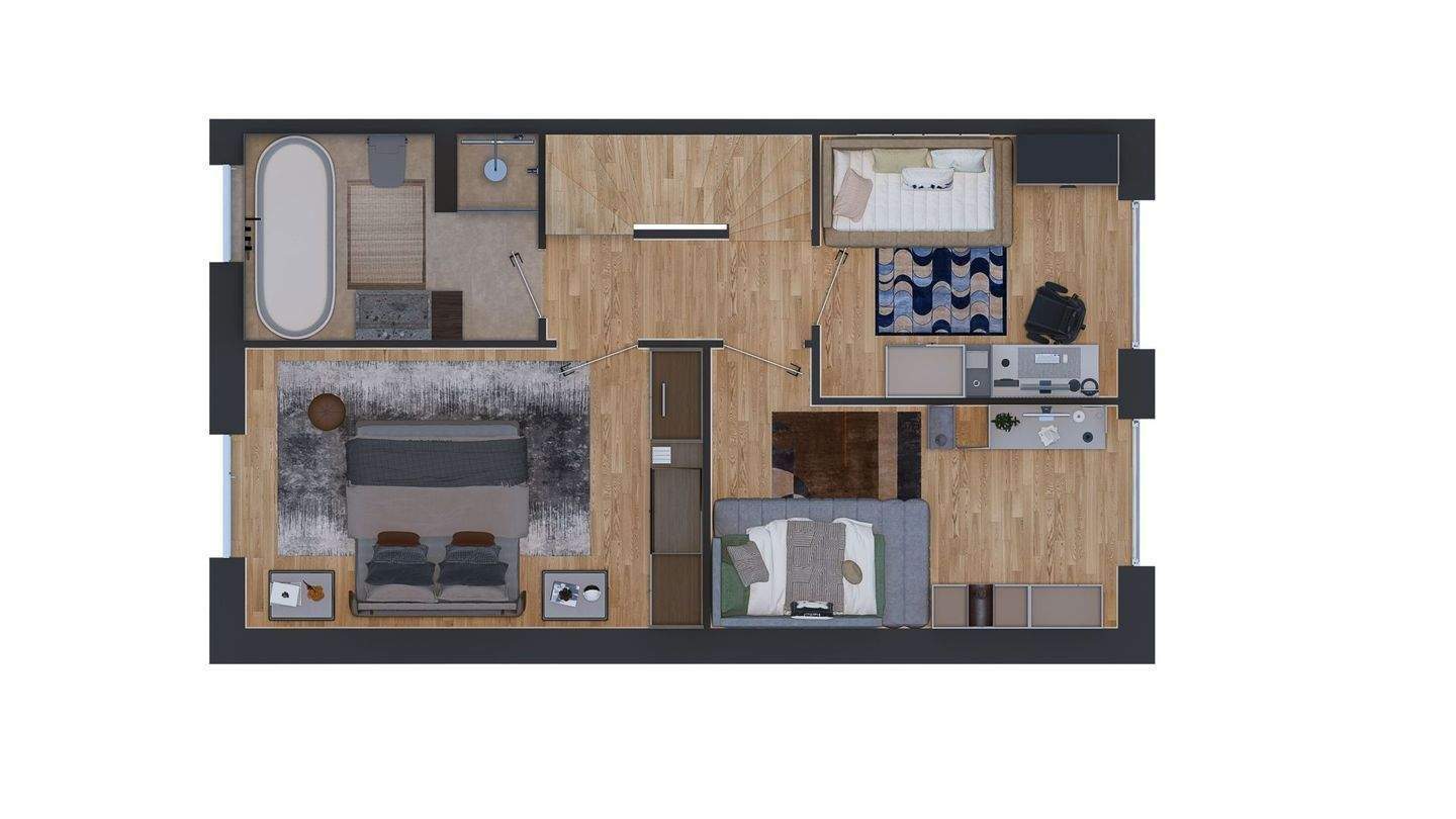 Ulm bezahlbares Wohnen mit Keller und Stellplatz ein Reihenmittelhaus – Ulm – Vorschaubild 5
