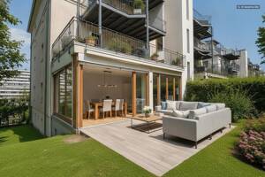 Stilvolle Altbauwohnung mit Terrasse & Garten im begehrten Heilbronner Osten – 74074 Heilbronn – Vorschaubild 2