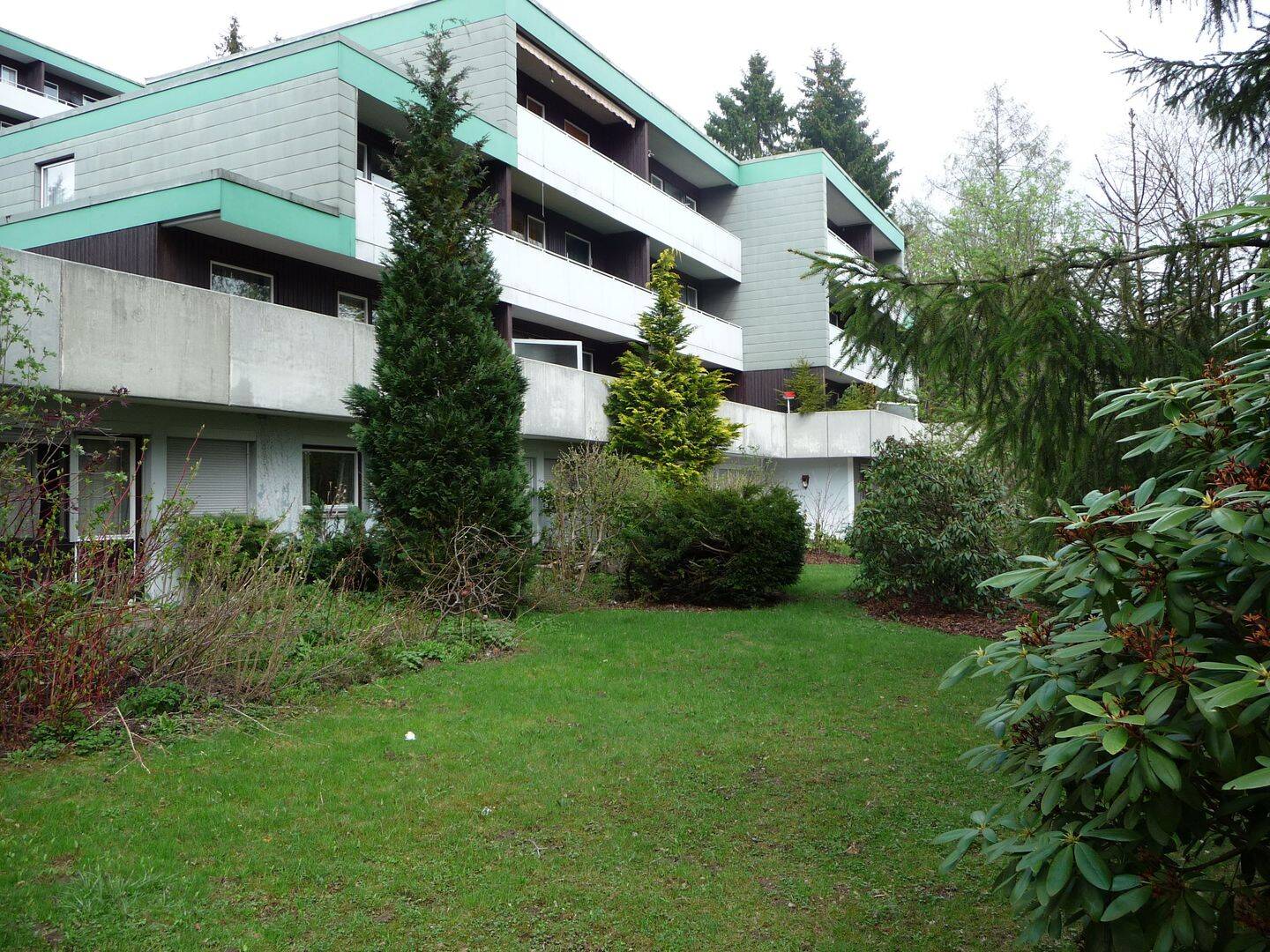 2 Zi.-Whng. mit unverbauten Blick zum Kurpark, Südlage
