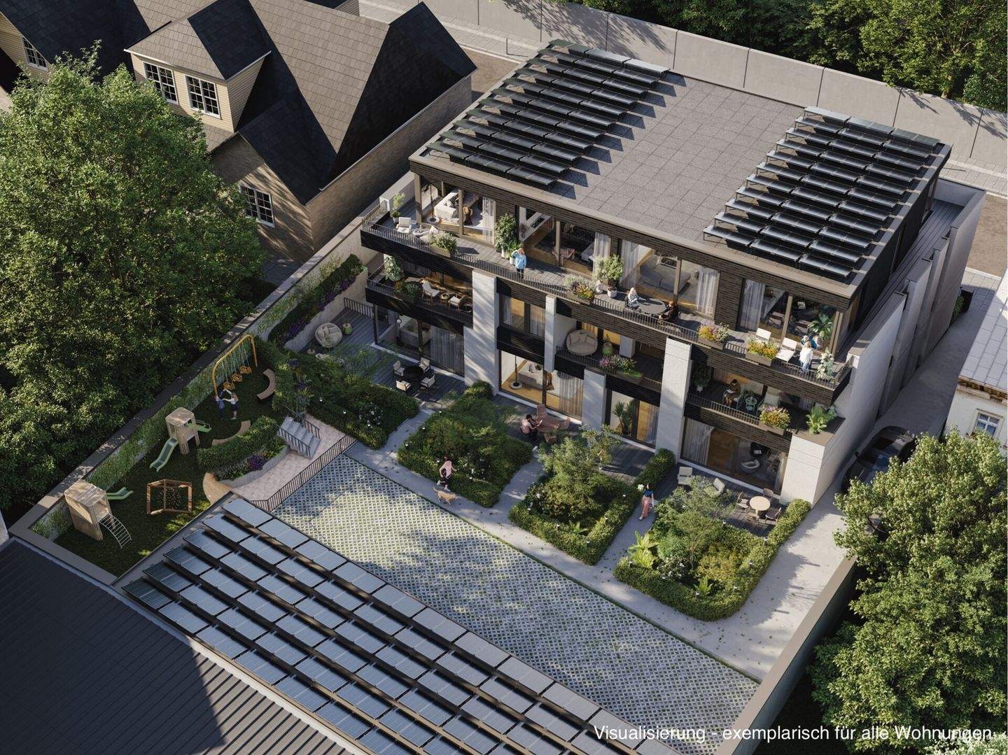 NEU. Solide Kapitalanlage in Aachen Richterich. ETW OG mit Loggia. Fertigstellung bis Mitte 2026. – Aachen – Vorschaubild 3