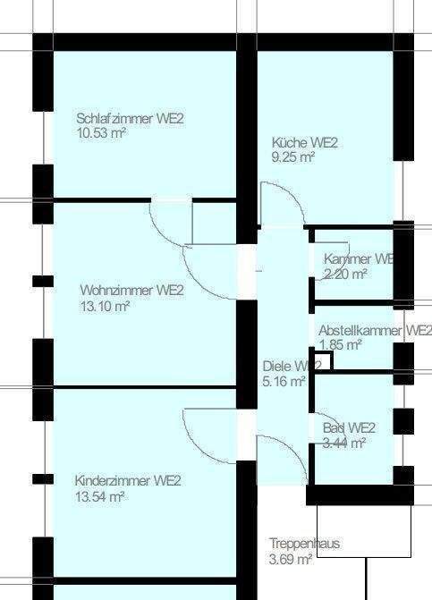 Freie 3-Zimmer-Wohnung in attraktiver Lage, provisionsfrei vom Eigentümer – Nürnberg – Vorschaubild 2
