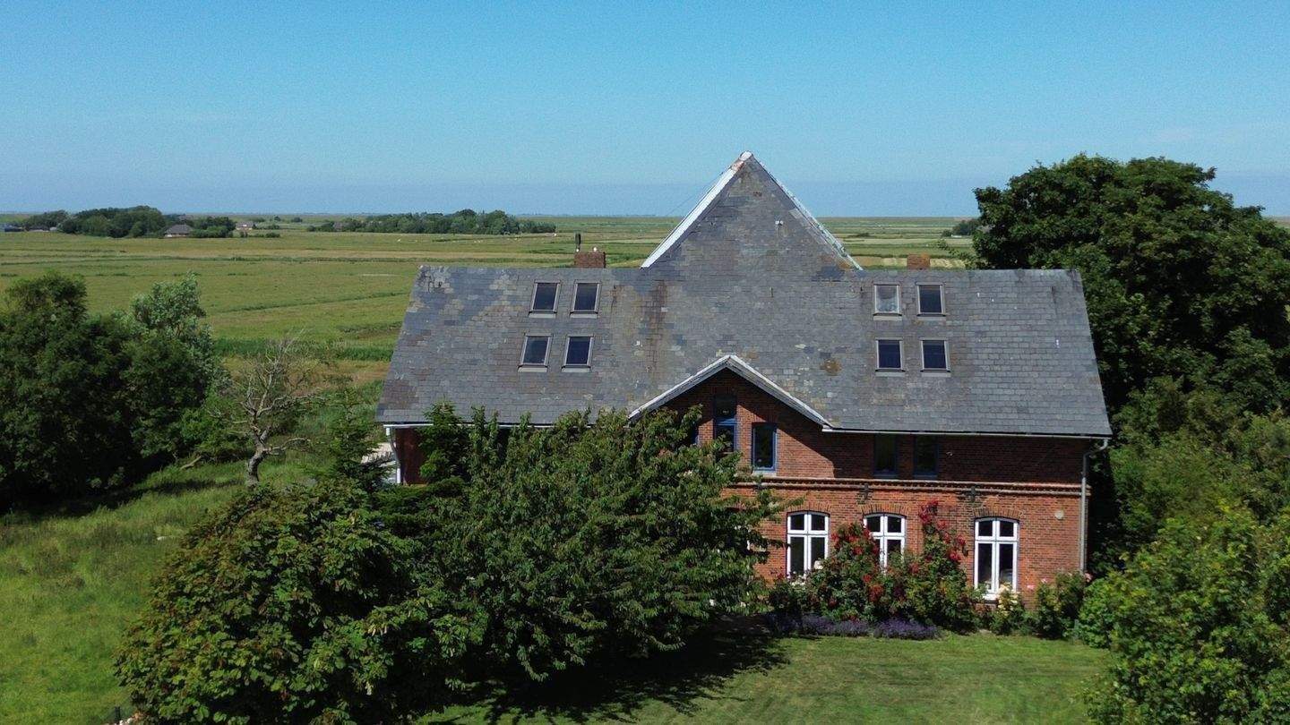 Haubarg auf hoher Warft an der Nordsee, Ausbau möglich – Westerhever – Vorschaubild 3