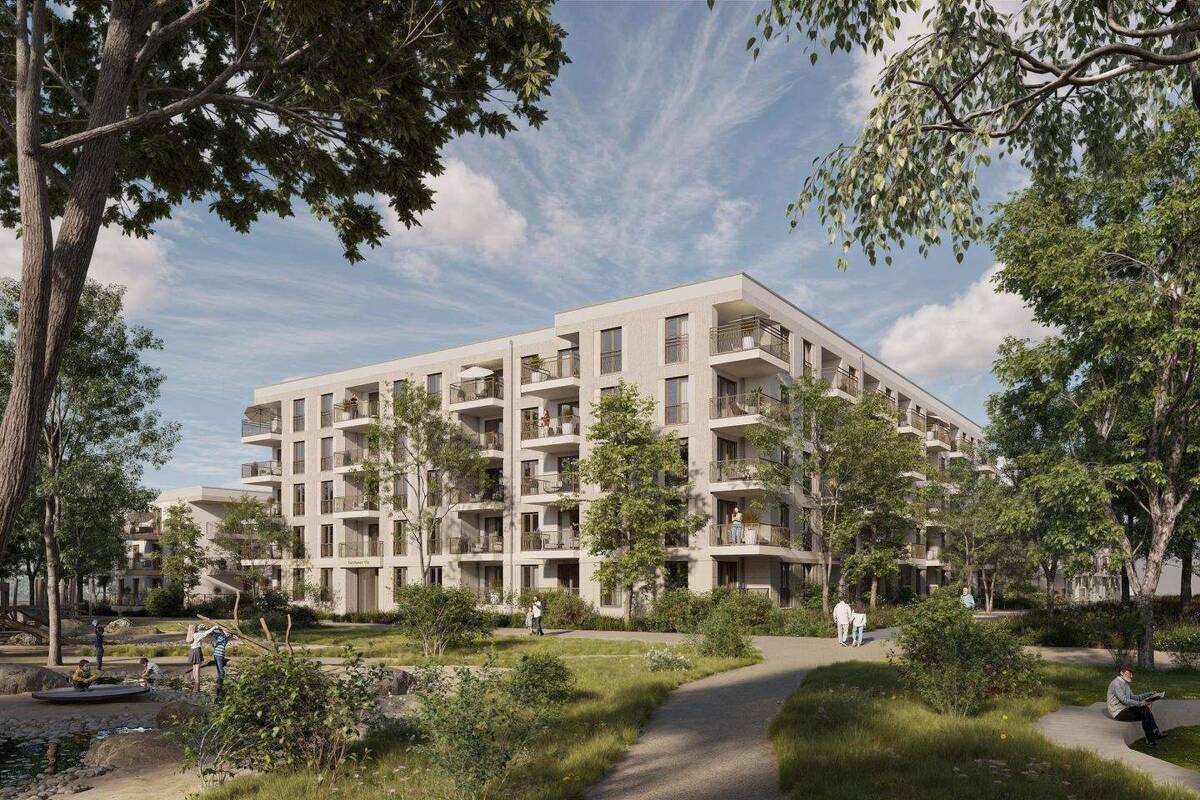 FERIEN-SPECIAL: 3-Zimmer-Wohnung mit zwei Bädern und Terrasse – 80995 München – Bild 1 von 8