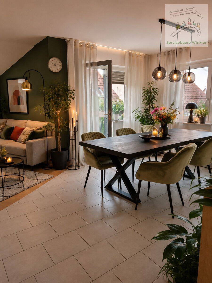 Moderne 4,5-Zimmer-Maisonettewohnung mit Tiefgarage und Stellplatz