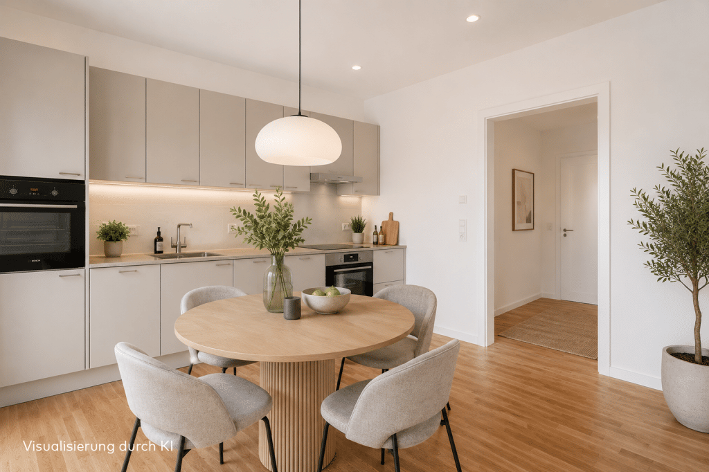 Luxuriöse Nebau-Terrassen-Wohnung mit 4 Zimmern – Bremen – Vorschaubild 4