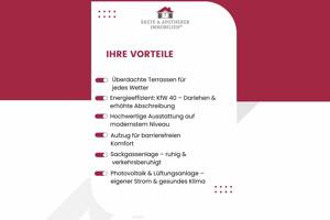 Moderner Neubau: 2-Zimmer-Wohnung mit zwei überdachten Terrassen – 22395 Hamburg – Vorschaubild 2