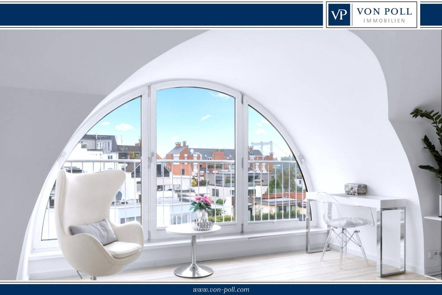 Ausblick mit Perspektive - Premium Maisonette zur Eigennutzung oder Kapitalanlage – Köln – Bild 1 von 9