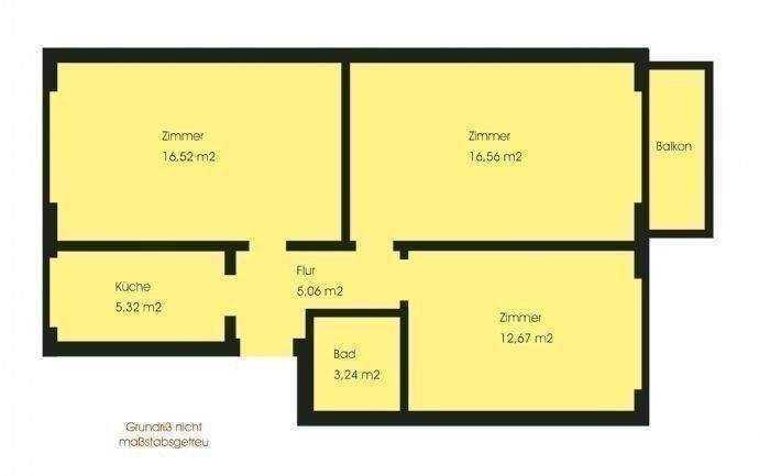 Charmante, helle 3-Zimmer-Wohnung in ruhiger Seitenstraße mit Balkon im begehrten Barmbek Süd - energetisch voll sanierte Wohnanlage - FREI LIEFERBAR – Hamburg – Vorschaubild 4
