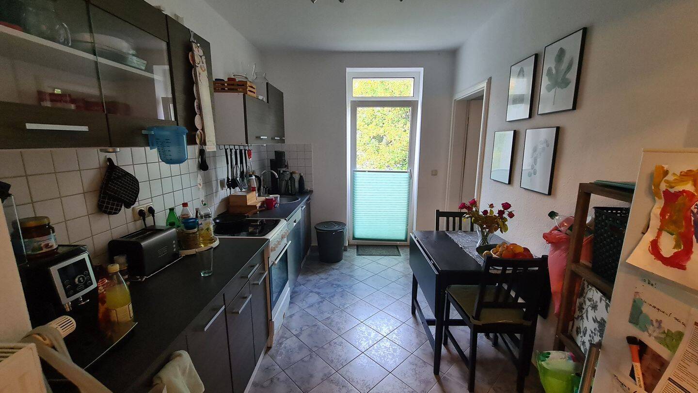 Gepflegte 3-Zmmer-Etagen-Wohnung mit Wanne+Dusche und großem Balkon mit Blick ins Grüne – Leipzig – Vorschaubild 5