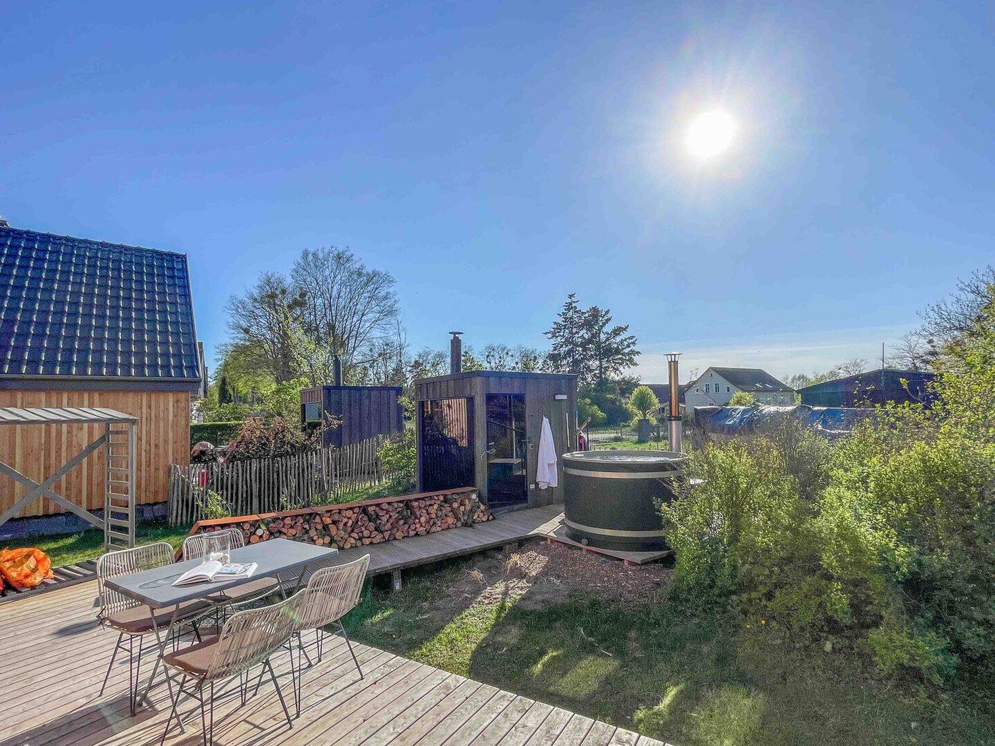 Fischerdorf - Idylle mit privatem Nordicspa. Ferienhaus 400m vom Wasser entfernt – Luckow – Vorschaubild 4