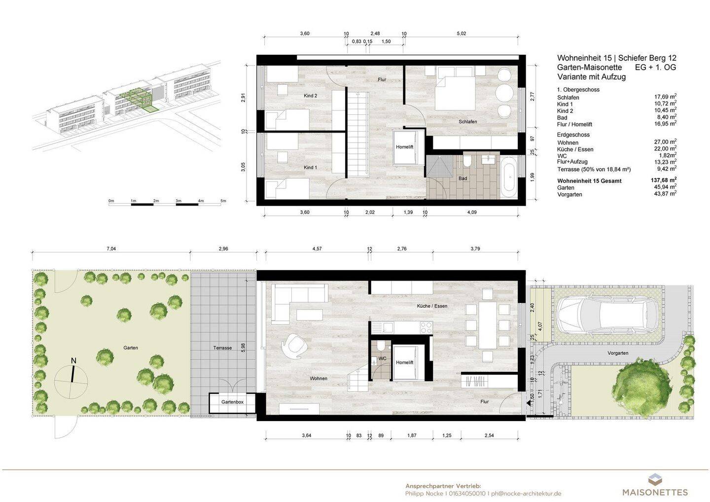 GARTEN-MAISONETTE "Das Haus im Haus" – Braunschweig – Vorschaubild 7