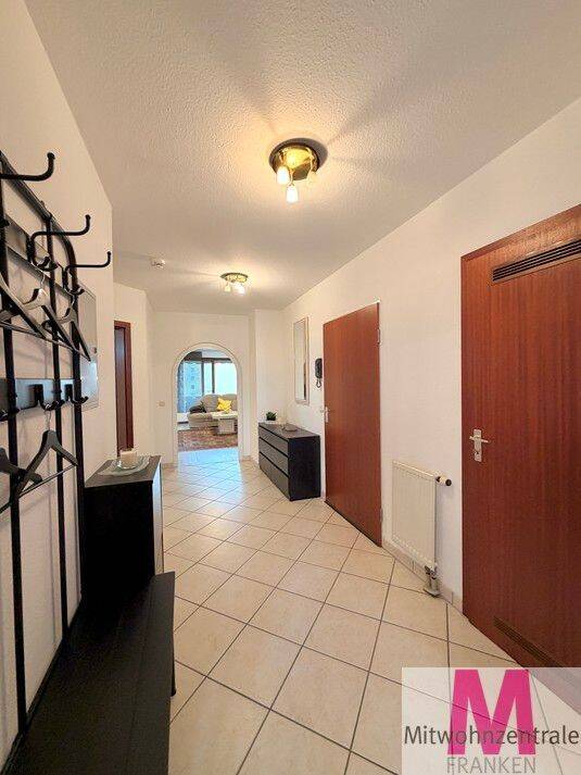MÖBLIERT! Modern möblierte 3 Zimmer Wohnung mit hellem Wohnzimmer und großzügigem Balkon – Nürnberg – Vorschaubild 7