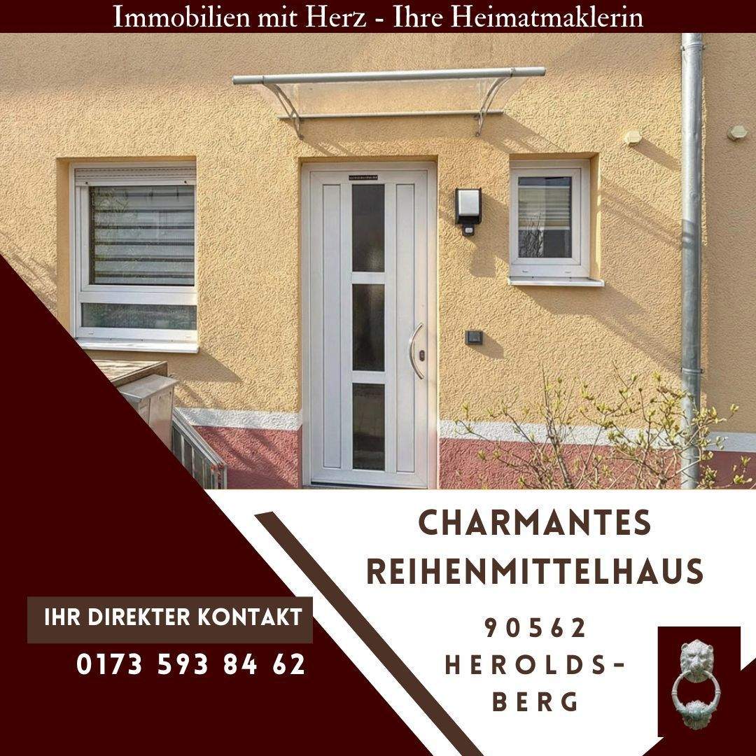 Gemütliches Reihenhaus mit Wohlfühlcharakter – Heroldsberg – Bild 1 von 9