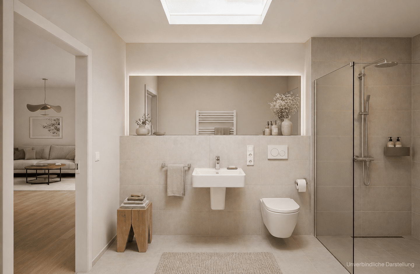 Großzügige und gemütliche 4-Zimmer-Wohnung mit 2 Badezimmern & Sonnenbalkon – Köln – Vorschaubild 3