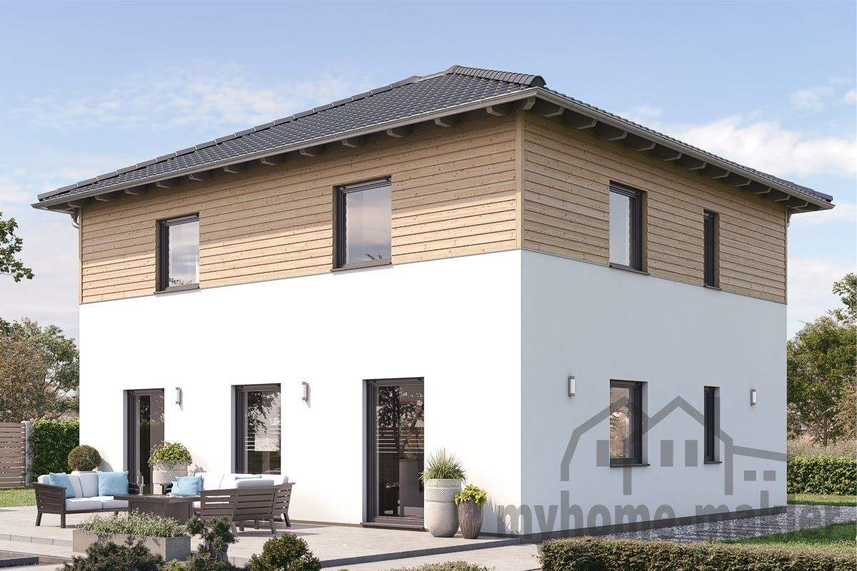 Energieeffizientes Neubau-Fertighaus mit Grundstück in Langensendelbach - modern & nachhaltig – Langensendelbach – Bild 1 von 9