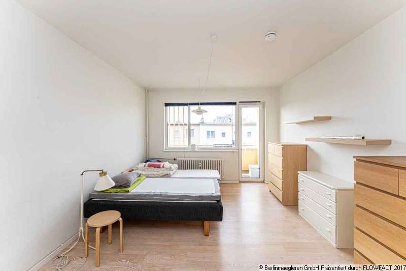 Ruhige 2-Zimmerwohnung mit West-Balkon und Aufzug – Berlin – Vorschaubild 2