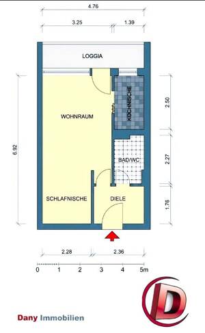 Fantastische Lage und toller Grundriss - Apartment in Ingolstadt
