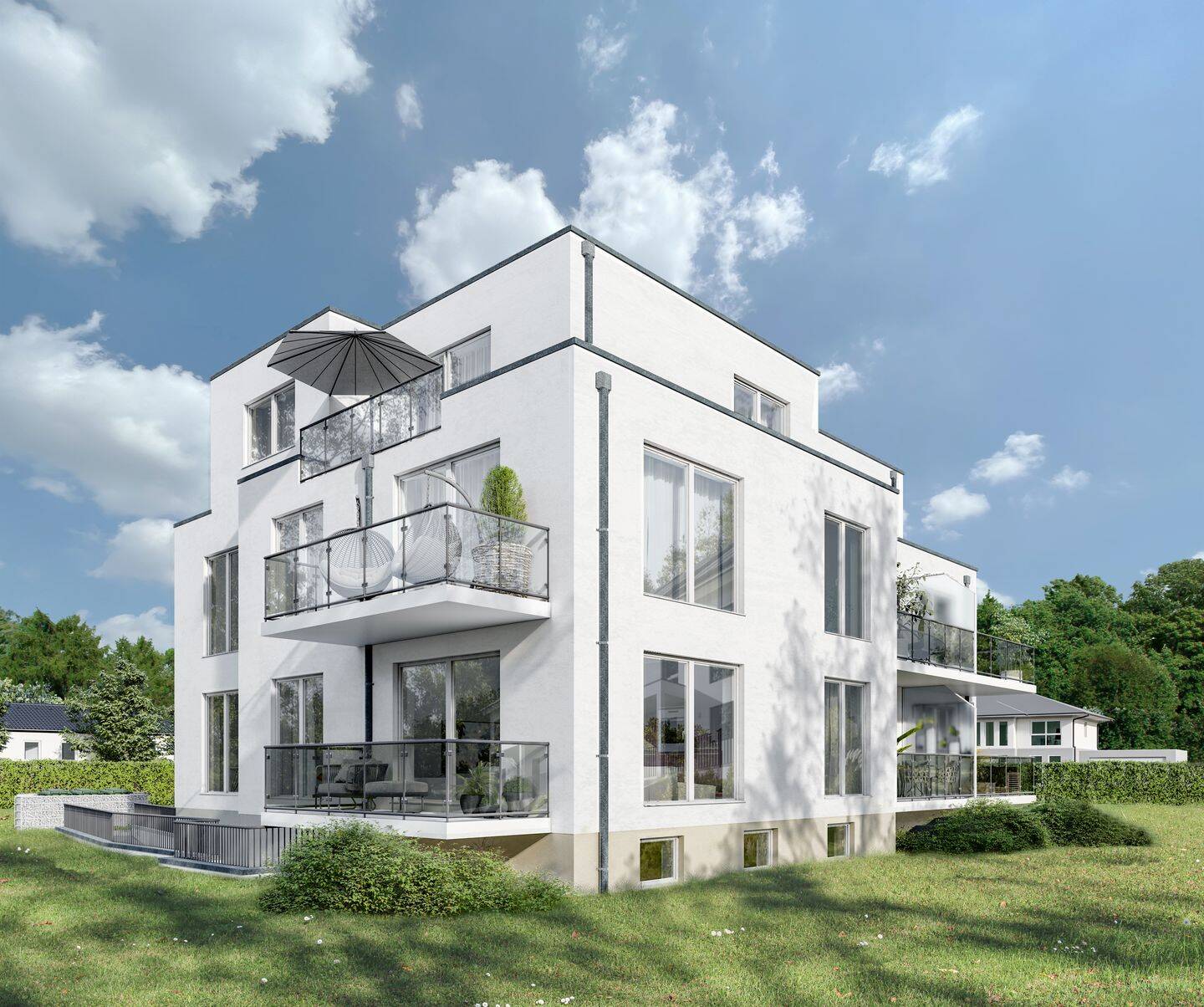 Urloffen: Helle 3-Zimmer-Wohnung im Neubau mit Einbauküche, Balkon & Kellerraum! – Appenweier – Vorschaubild 2
