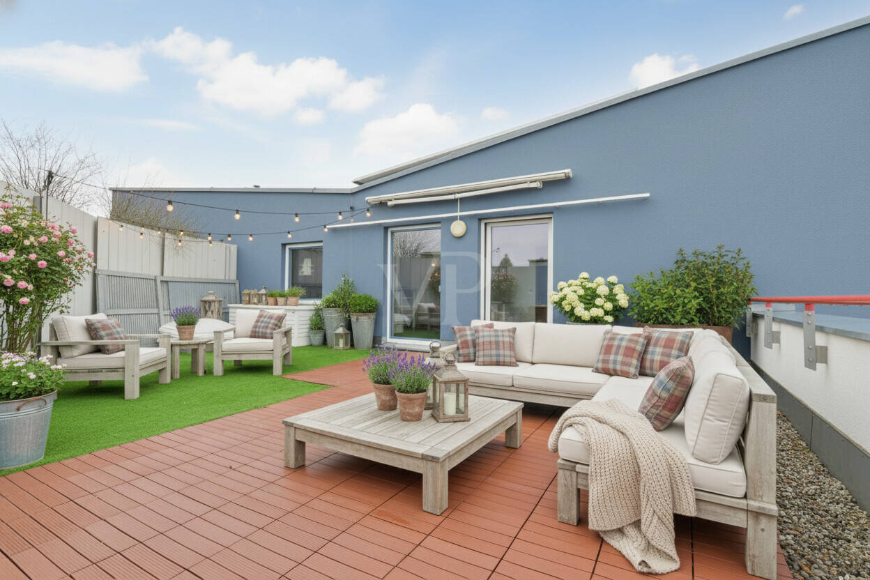 Exklusive 4-Zimmer-Maisonettewohnung mit Dachterrasse in top Lage von München-Trudering – München – Vorschaubild 3