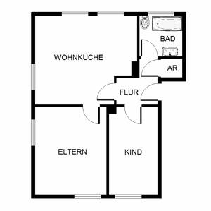 2-Zimmer-Wohnung in GE-Scholven frei!