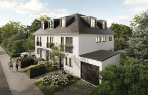 Effizienzhaus 55/KfW 55 | FORMHAUS | Ruhepol. Neubau-Reiheneckhaus mit Süd-West-Ausrichtung. – 81477 München – Vorschaubild 2
