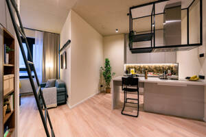 HAVENS LIVING: Kategorie Spacious, 1,5 Zimmer vollmöbliertes Apartment – 20097 Hamburg – Vorschaubild 6