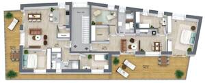 NEUBAU - Wohnung 12 - Nicht nur ein Penthouse, ein Zuhause für Ihre Familie – 21077 Hamburg – Vorschaubild 5