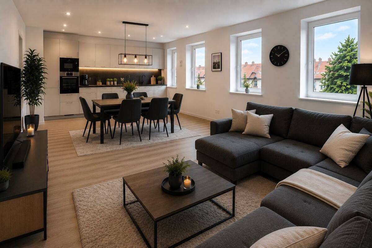 Exklusive 4-Zimmer-Wohnung nach Kernsanierung - ca. 115 m2 mit Wintergarten und Terrasse – 52525 Heinsberg – Bild 1 von 3