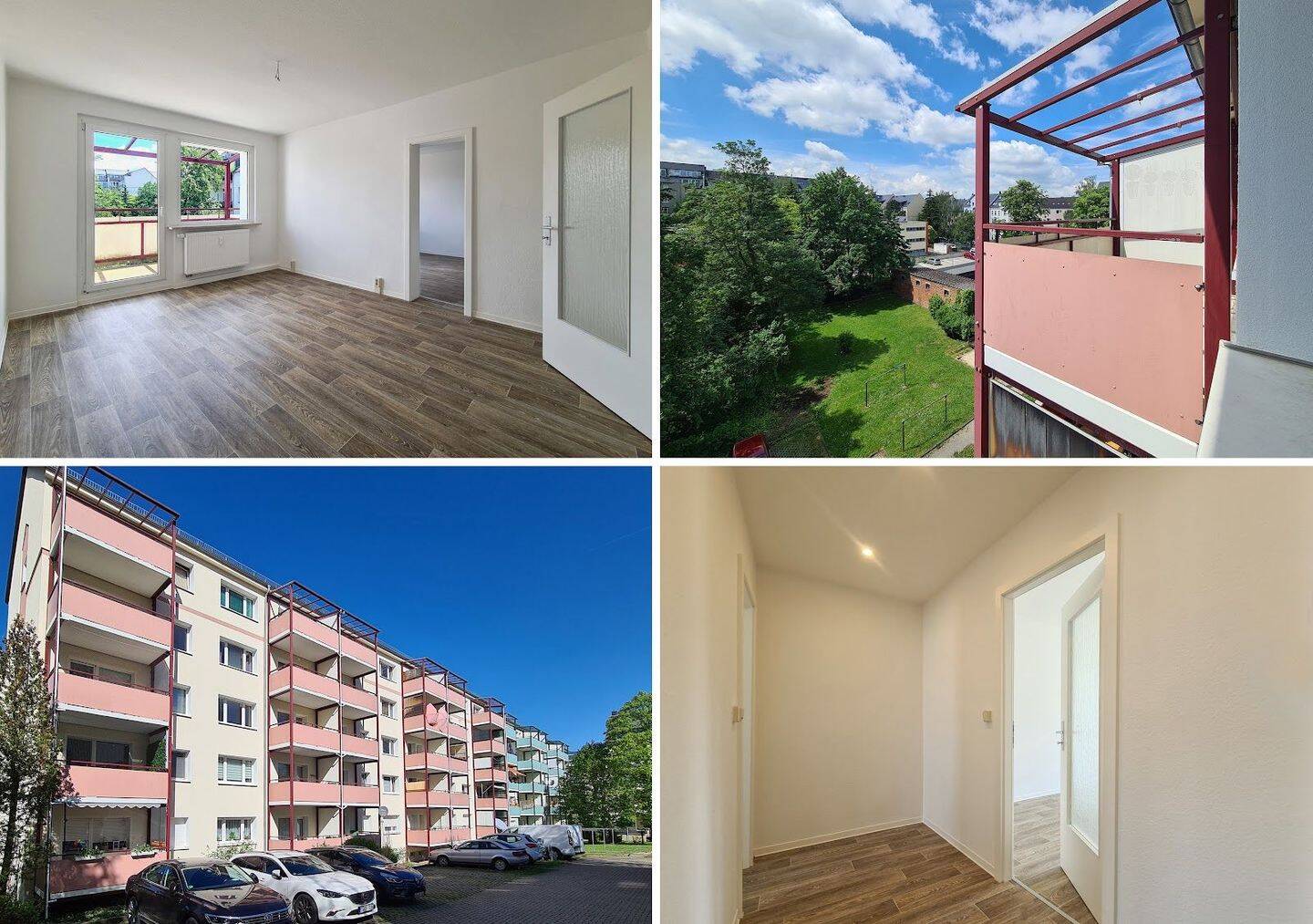 Helle, moderne 2 Zimmerwohnung mit großzügigen Balkon