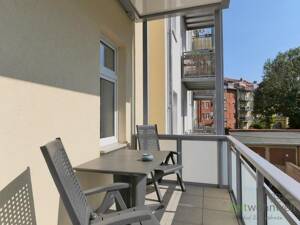 (EF1305_M) Erfurt: Andreasvorstadt, Erstbezug in neu möblierte 2-Zimmer-Wohnung mit Balkon, PKW-Stellplatz mgl. – 99089 Erfurt – Vorschaubild 8