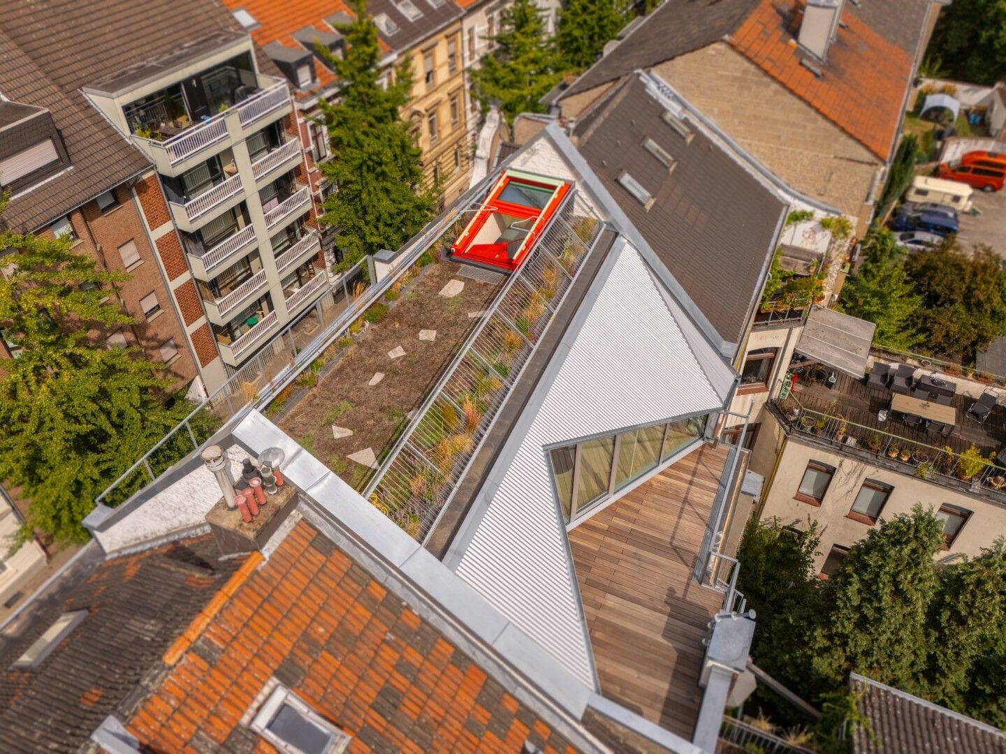 Spektakuläre Maisonettewohnung mit Dachgarten und Weitblick – Düsseldorf – Vorschaubild 4