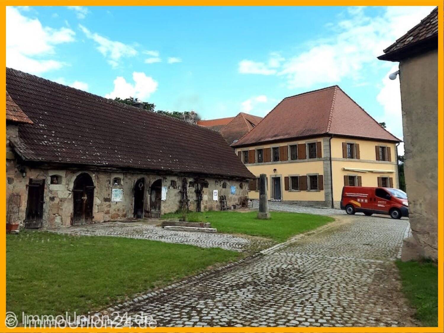 150 qm saniertes Herrschaftshaus auf 2.500 qm parkähnlichen Grund mit 5 ha Mühlenanwesen + Scheune – Aurachtal – Vorschaubild 2