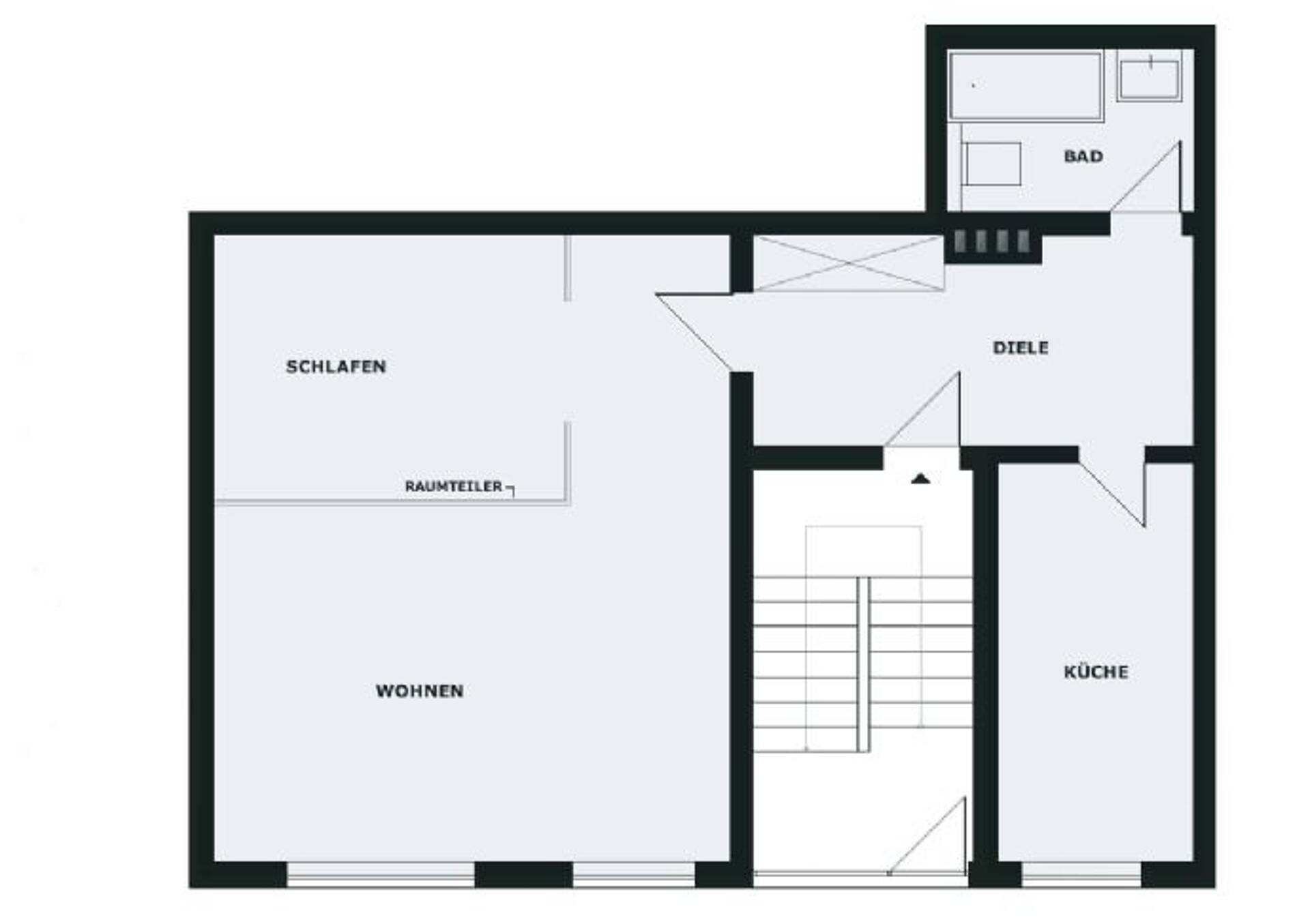 Etagenwohnung in 50676 Köln mit 49,72 m² kaufen