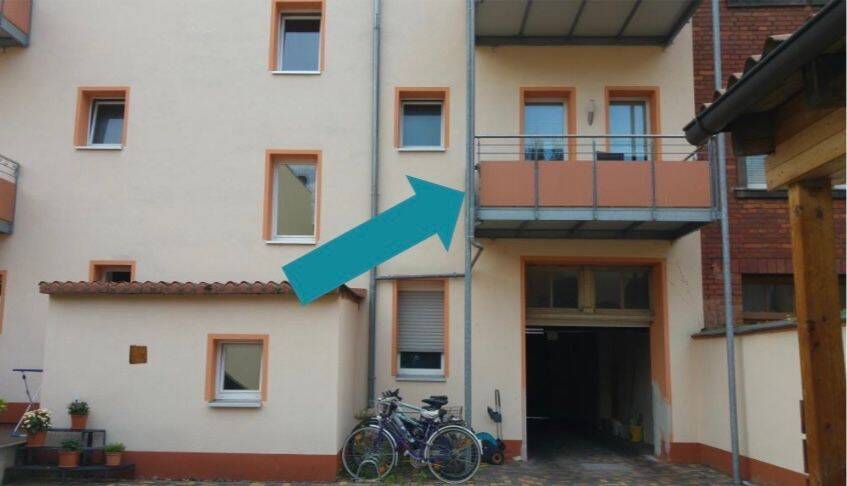 2-Zi Wohnung zur Untermiete in Fürther Südstadt mit Stellplatz und Balkon