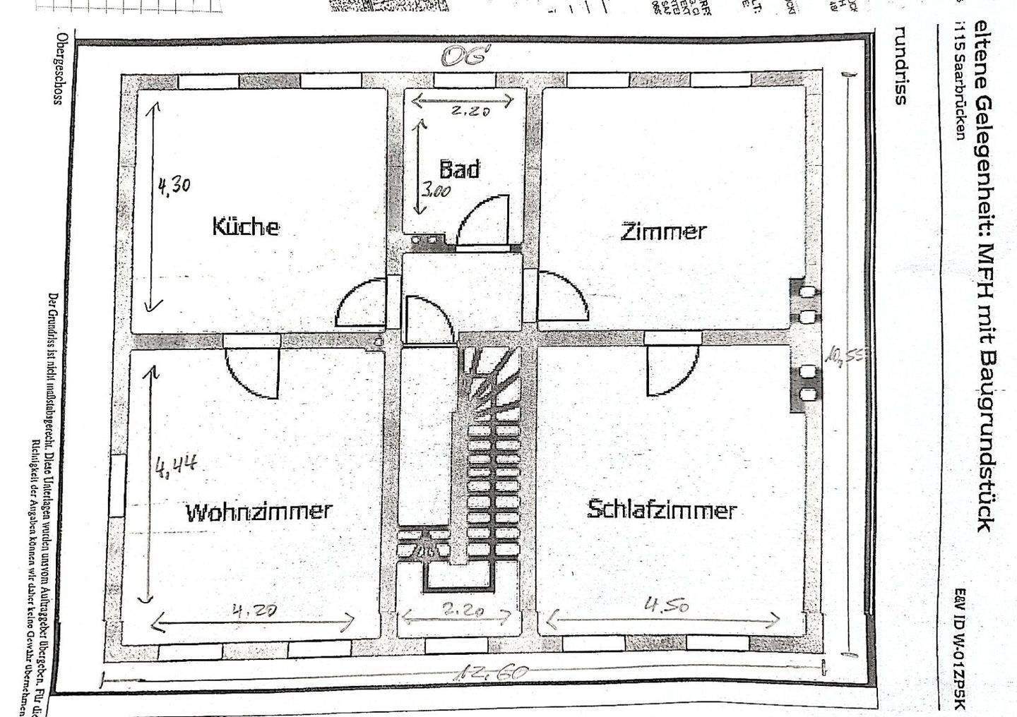 Mehrfamilienhaus mit 4 Wohneinheiten und separatem Baugrundstück zu verkaufen – Saarbrücken – Vorschaubild 9