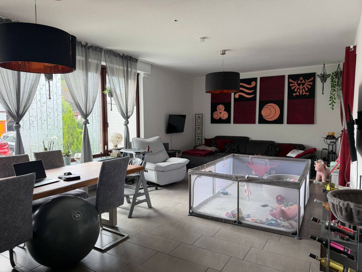 „Exklusive 3-Zimmer-EG-Wohnung mit Garten, 2 Bädern, hoher Decke & großer Terrasse in Steinbüchel – Leverkusen – Vorschaubild 7