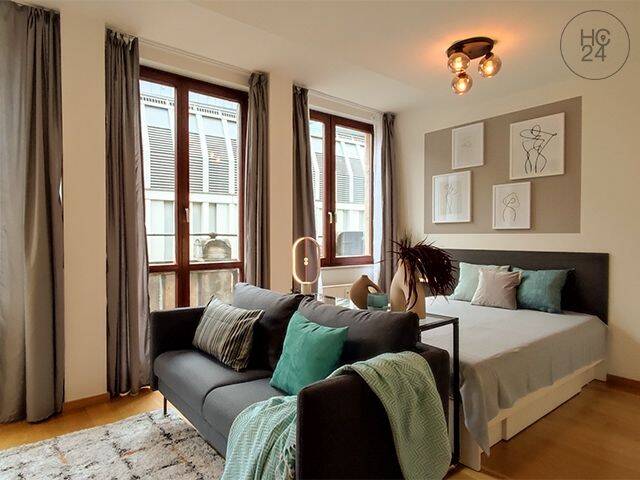 Modisch möbliertes und charmantes Studio Apartment in der Innenstadt von Leipzig (mit Balkon) – Leipzig – Vorschaubild 4