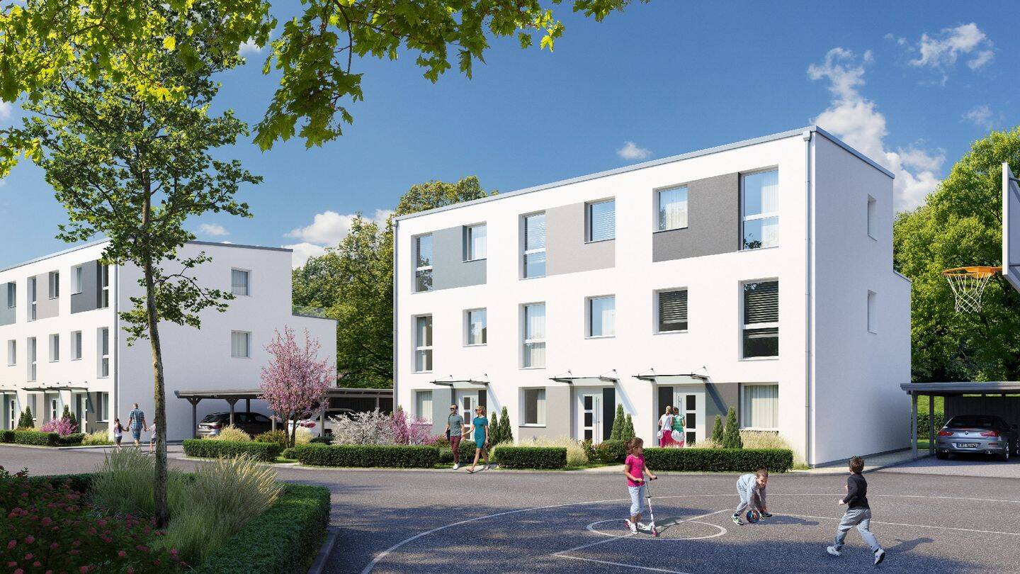 Modernes Wohnen in Ranstadt - Exklusive Neubau-Reihenhäuser